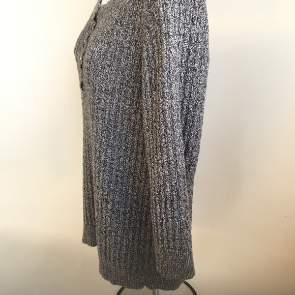 . Karen Scott Grey Sweater Sz L - Picture 2 of 11